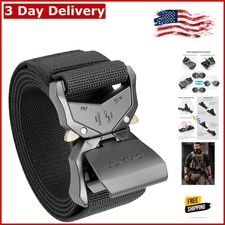 Heavy-Duty 1.5  Tactical Belt with Quick Release Buckle - Medium Comfort Fit