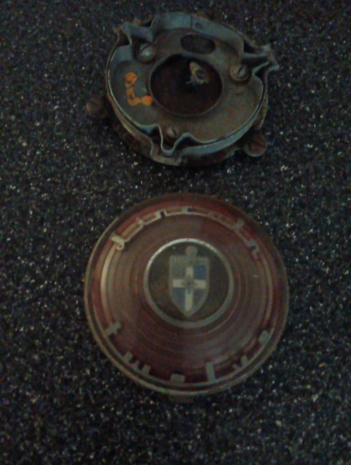 Lincoln 1941-1948 Botón de bocina V12 completo  Foto 4 de 4