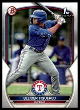 2023 Bowman Prospects Gleider Figuereo Texas Rangers #BP-59