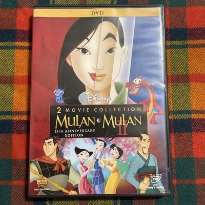 Disney Mulan/ Mulan Ii 2 Movie Collection 15th Anniversary DVD