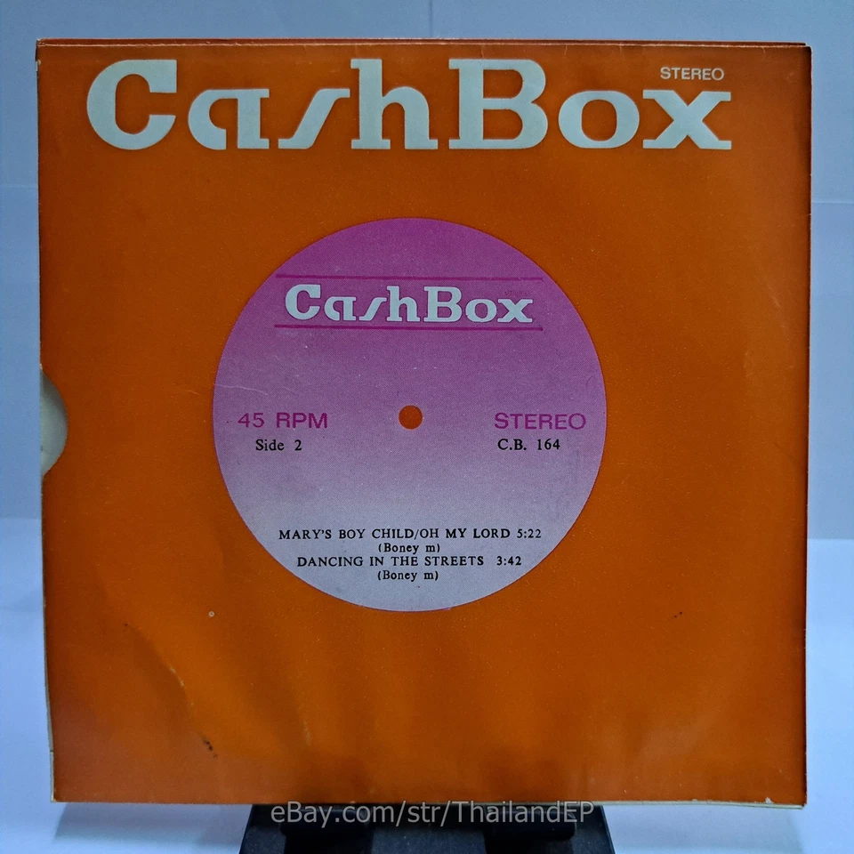 K.C. & THE SUNSHINE BAND /SHOO NUFF' /BONEY M / THAILAND EP 45 THAI - Image 2 of 4