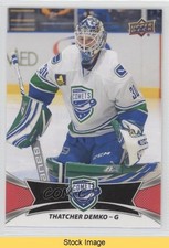 2016-17 Upper Deck AHL SP Red Thatcher Demko #103 READ 1o7y