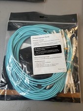 LC to LC Fiber Patch Cable, 10G 40G OM3 Optical Patch Cable Multimode Fiber