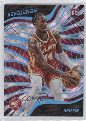 2022-23 Panini Revolution Rookies Cosmic 94/99 AJ Griffin #112 Rookie RC 7s2