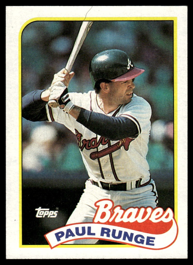 1989 Topps #38 Paul Runge