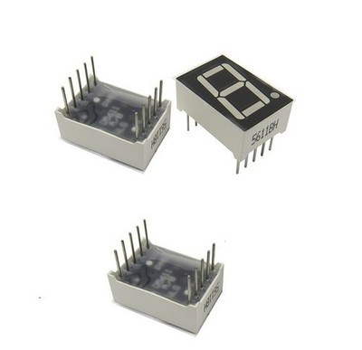 10PCS 0.56 inch 1 digit Red Led display 7 segment Common Anode NEW *uq