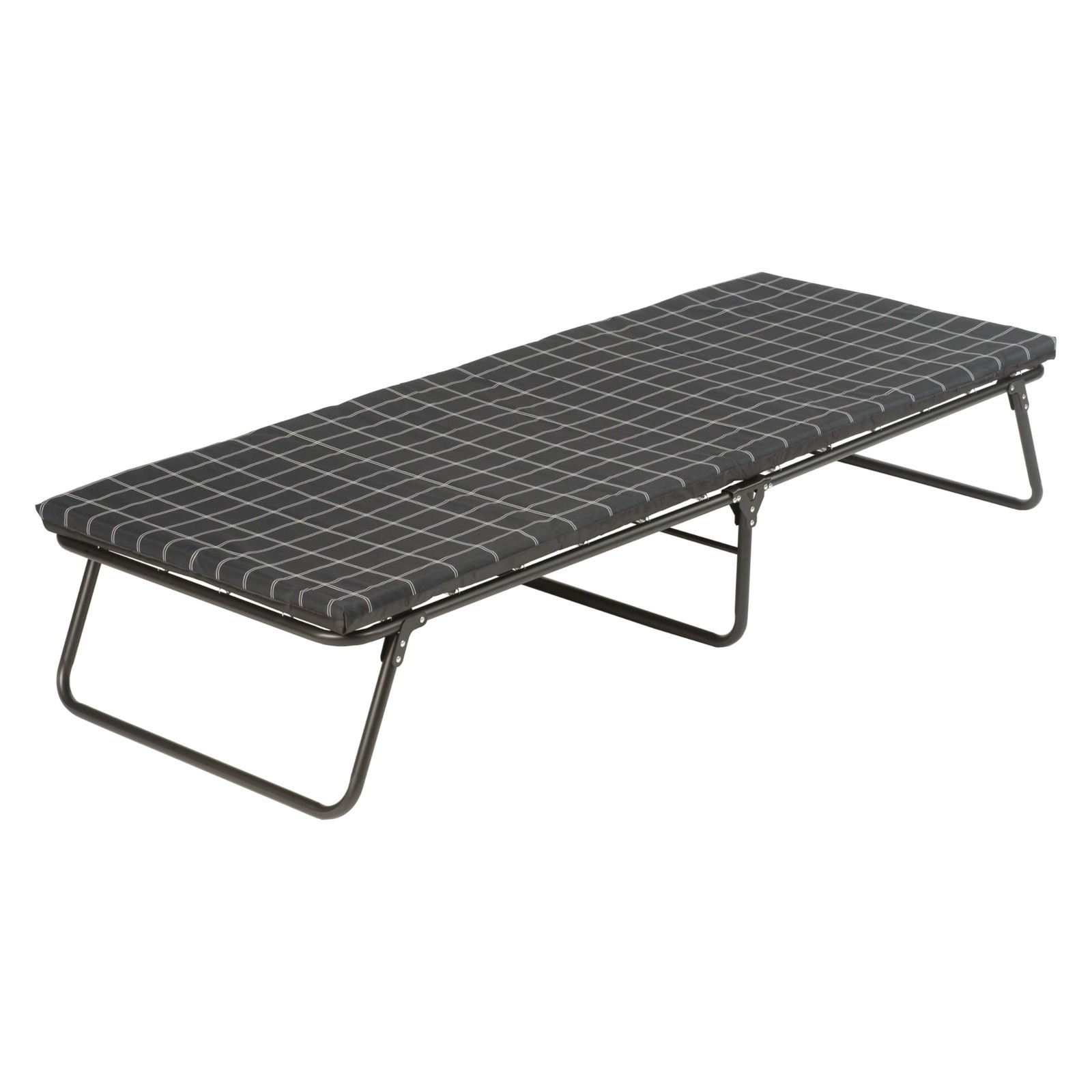 Coleman Folding Steel Cot with Mattress Pad ComfortSmart Tall Camp Plush Great