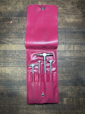 Mitutoyo 155-907 Telescoping Gauge Set Of 4 With Pouch《Low Use》Priced To Sell 