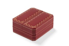 Cartier Paris Uhrenbox Box Etui Watchbox rot ...