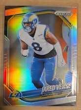 2025 Panini Prizm Jared Verse Silver Prizm #30 Los Angeles Rams