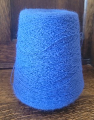 Vtg Heirloom PURPLE YARN CONE 2/24 Art 1003 Spool Knitting Weaving