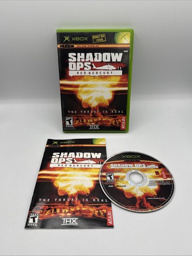 Shadow Ops Red Mercury (Microsoft Xbox, 2004) Complete with Manual - Picture 1 of 1