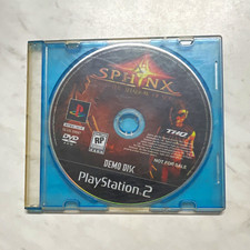 THQ Sphinx and the Shadow of Set Sony PlayStation 2 PS2 RP NTSC-U/C 2003 Demo