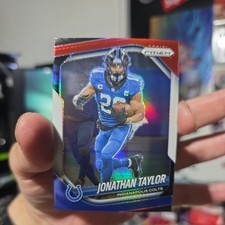 2025 Panini Prizm - Jonathan Taylor #108 Red White & Blue Prizm