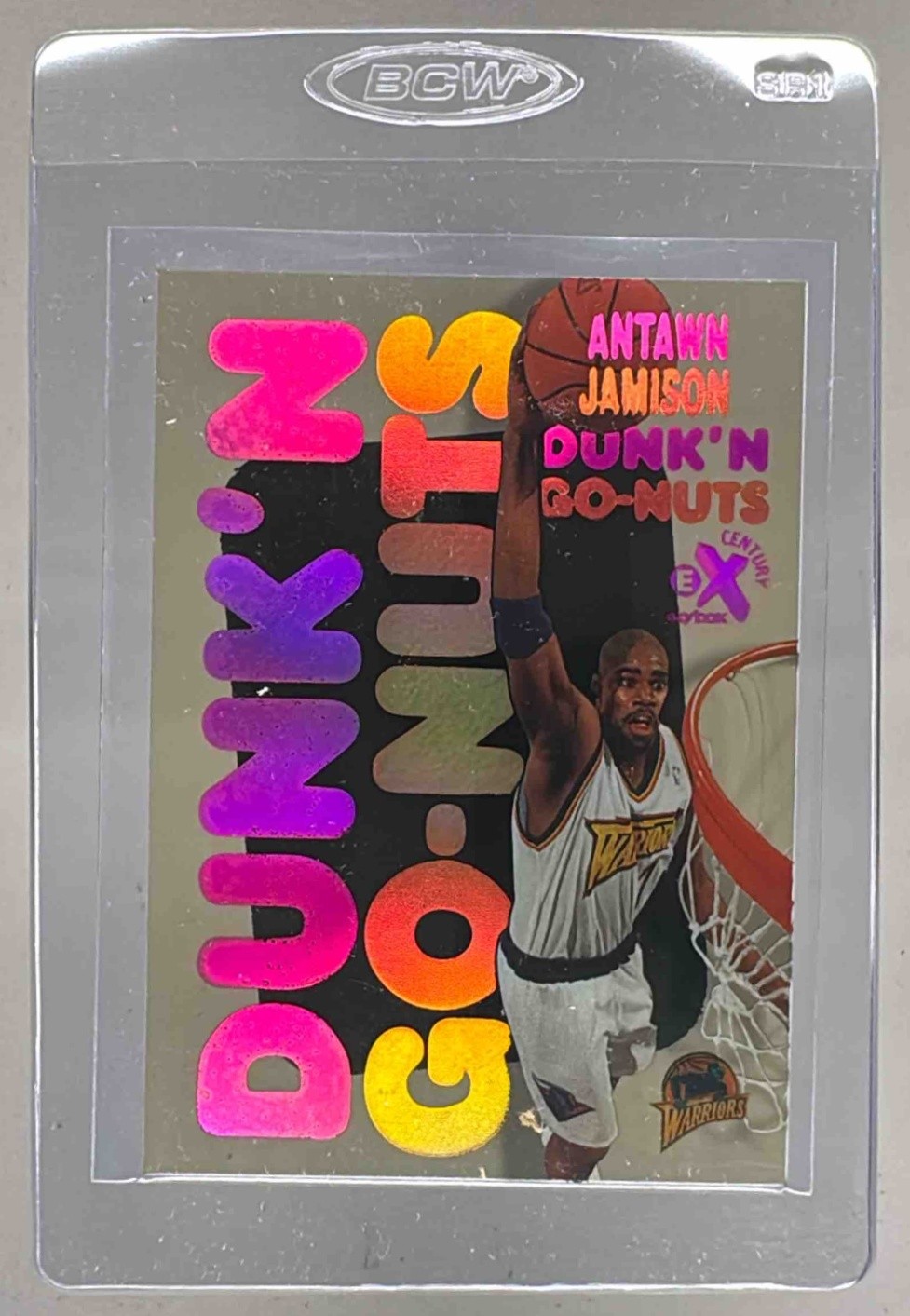 Antawn Jamison 1998 Skybox x E-X Century #11DG Dunk'N Go Nuts Rookie RC