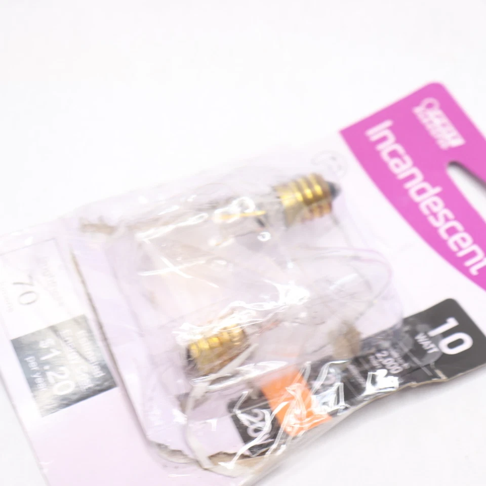 (2-Pk) Feit Electric Light Bulb 70 Lumens Soft White 10W 120V - Image 4 of 4