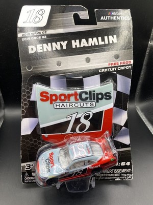 2019 Lionel Authentics Denny Hamlin Sport Clips Darlington Throwback #18 SEE PIC
