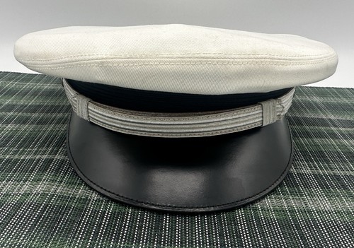 Vintage Bancroft US Militär PAK KAPPE mit Box & Regenschutz Größe 6 7/8 - Bild 5 von 15
