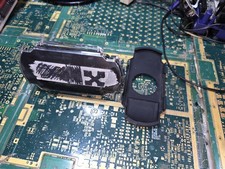 Sony PSP-1001 Exact Hard Case and Back Bumper Shell ONLY-Just OK-Intact-READ ALL