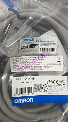 1PC New Omron D4C-1631 AC Waterproof Sealed Limit Switch D4C1631 Free ...