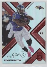 2017 Donruss Elite Aspirations 57/70 Kenneth Dixon #9 z6b