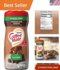 Nestle 10.2 oz Non-Dairy Chocolate Creme Coffee Creamer - Sugar-Free Delight