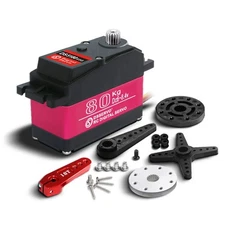 80kg High Torque RC Motor Digital Servo 1/5 Large Scale Metal Gear Waterproof