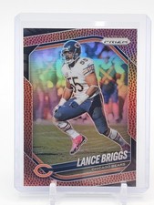 LANCE BRIGGS 2025 PANINI PRIZM PIGSKIN /180 #257 CHICAGO BEARS Q5384
