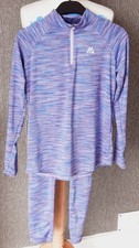 Montirex Girls,   Tracksuit 1/ 2 zip worn once Top & leggings XL vgc