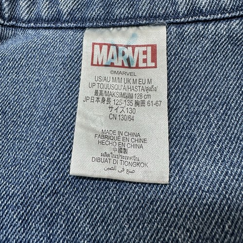 Marvel Disney America Chavez Dr Strange Multiverse Jean Jacket Size M Junior - Picture 7 of 11