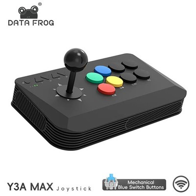 Data Frog Wireless Y3A Max Arcade Joystick Universal Fight Stick for PC TV Box W