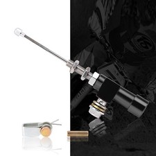 Universal Hydraulic Clutch Master Cylinder Rod Brake Pump M10X1.25Mm Black.