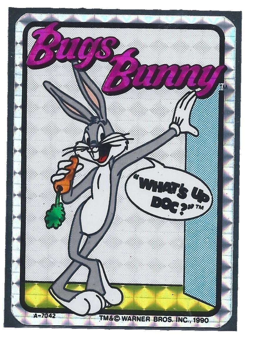 Tarjetas de colección de Looney Tunes Pegatina coleccionable
