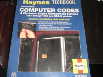 The Haynes Computer Codes  Electronic Engine Management Systems Ma - 10205 good