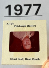 CHUCK NOLL 1977 NFL TV MEDIA SLIDE -PiTTSBURGH STEELERS