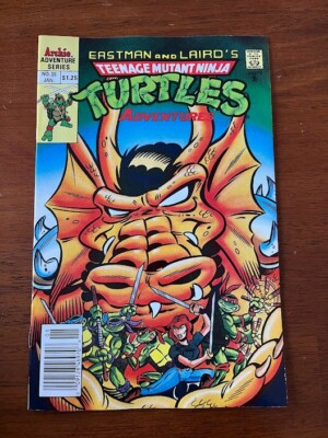 TEENAGE MUTANT NINJA TURTLES ADVENTURES # 28 VF NEWSSTAND ARCHIE COMICS 1992