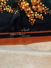 Wattle Australia Square Scarf by Neil Brown Rust 26" x 26" — photo 7