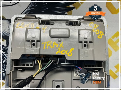 2017 - 2020 CHEVROLET TRAX OVERHEAD ROOF CONSOLE DOME LIGHT LAMP SWITCH OEM - Picture 9 of 12