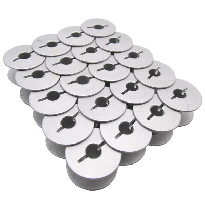 20PCS Large Capacity Aluminum Bobbins FIT FOR PFAFF 335G 1183G Cylinder Sewing 