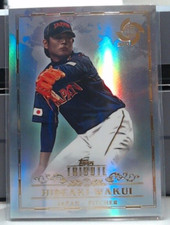2013 TOPPS TRIBUTE HIDEAKI WAKUI ROOKIE REFRACTOR #5 JAPAN MSK1