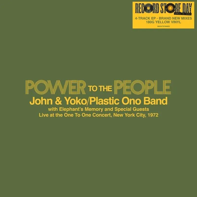 Vinile John & Yoko / The Plastic Ono Band / Elephant'S Memory - Power To The Peo