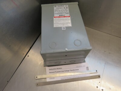 Square D 3S1F Transformer 3KVA Phase 1 | eBay