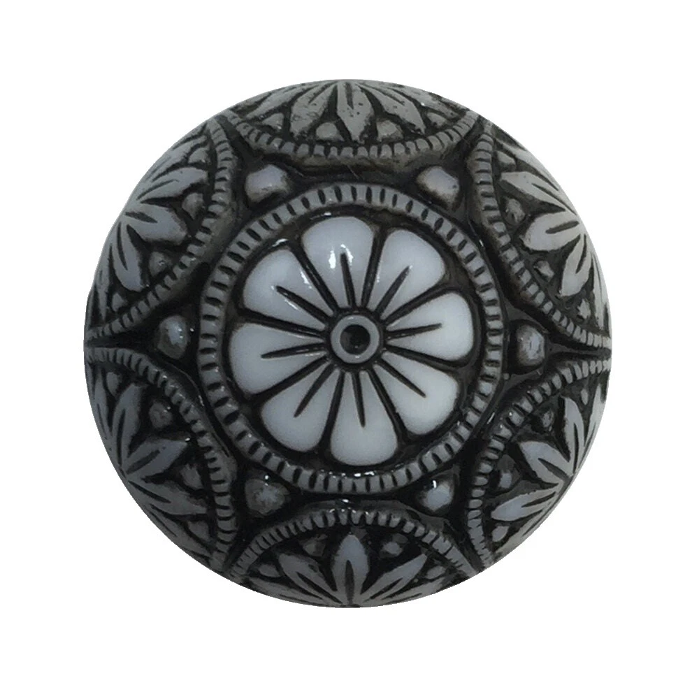 Black Glass Jewelry Making Cabochons
