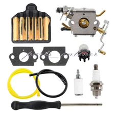 Carburetor Kit For Poulan Pro PR5020 20 in. 50cc 2-Cycle Gas Chainsaw Air Filter