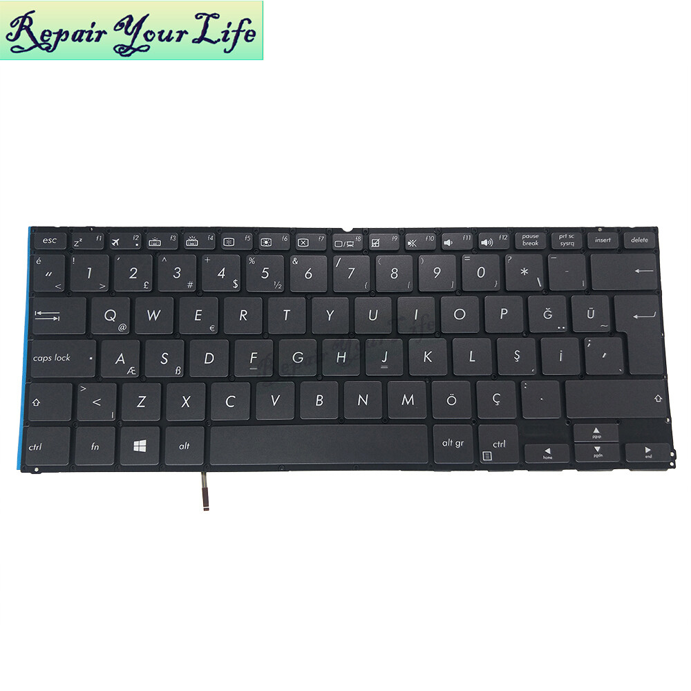 TR Turkish backlit Keyboard Asus ZenBook UX370U UX370UA Q325