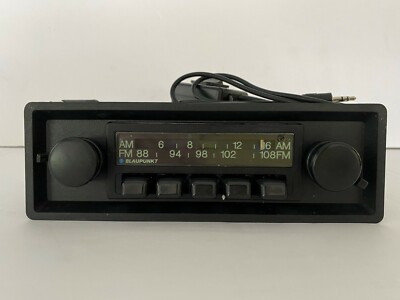 ポルシェラジオ Porsche BLAUPUNKT Porsche 914 912 911 factory usa spec restored blaupunkt frankfurt