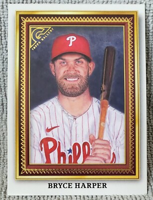 2022 Topps Gallery Bryce Harper Portrait Gallery