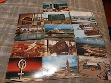 13-pcs POSTCARDS LOT - KENNEDY SPACE CENTER WITH SLEEVE VTG UNUSED