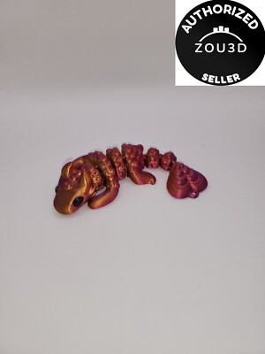  Liebesdrache Artikulierende Bewegung 3D gedruckt tolle Geschenkidee x 1