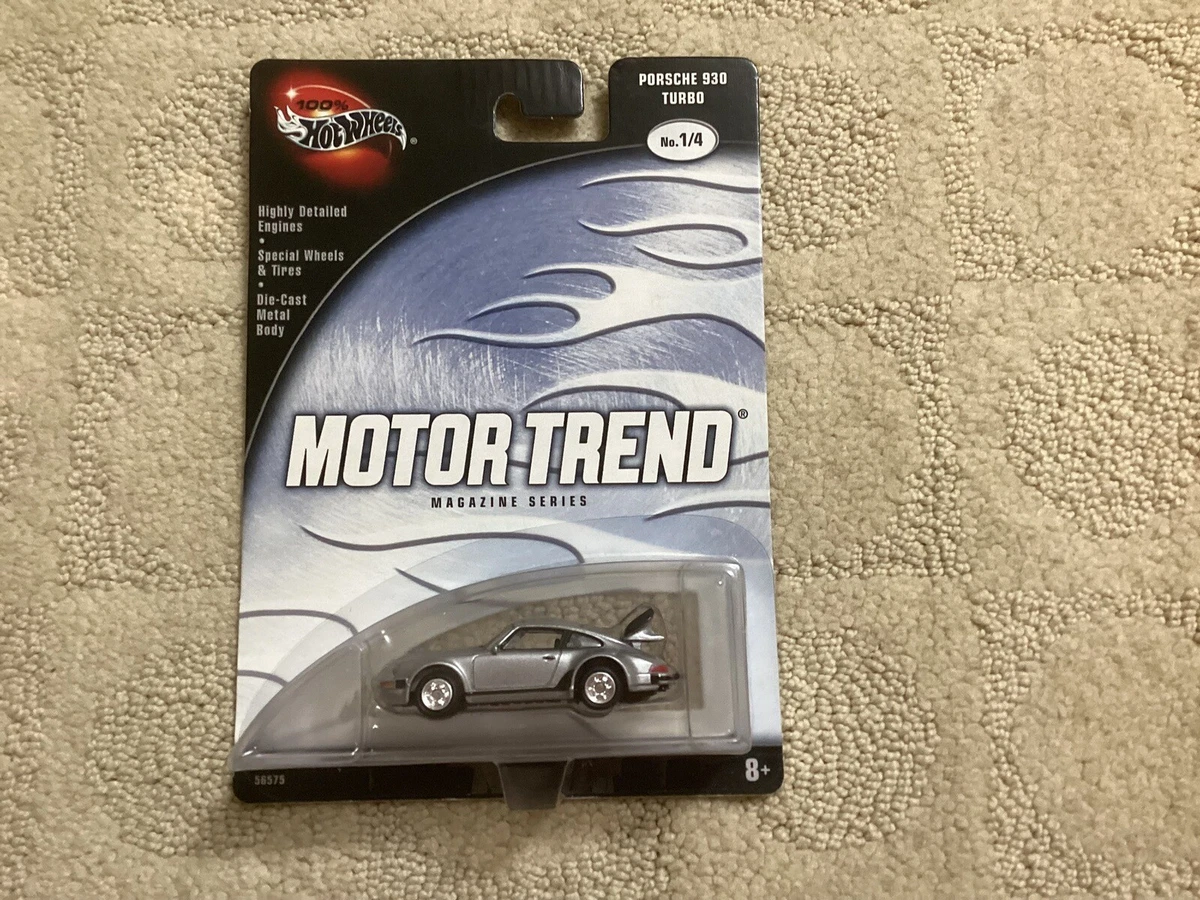 100％　ホットウィール ポルシェ930 ターボ Hot Wheels 100% Motor Trend Porsche 930 Turbo Silver | eBay